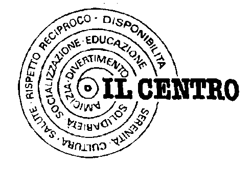 simbolo in bianco e nero a chiocciola de Il Centro - Associazioni Anziani di Rubano